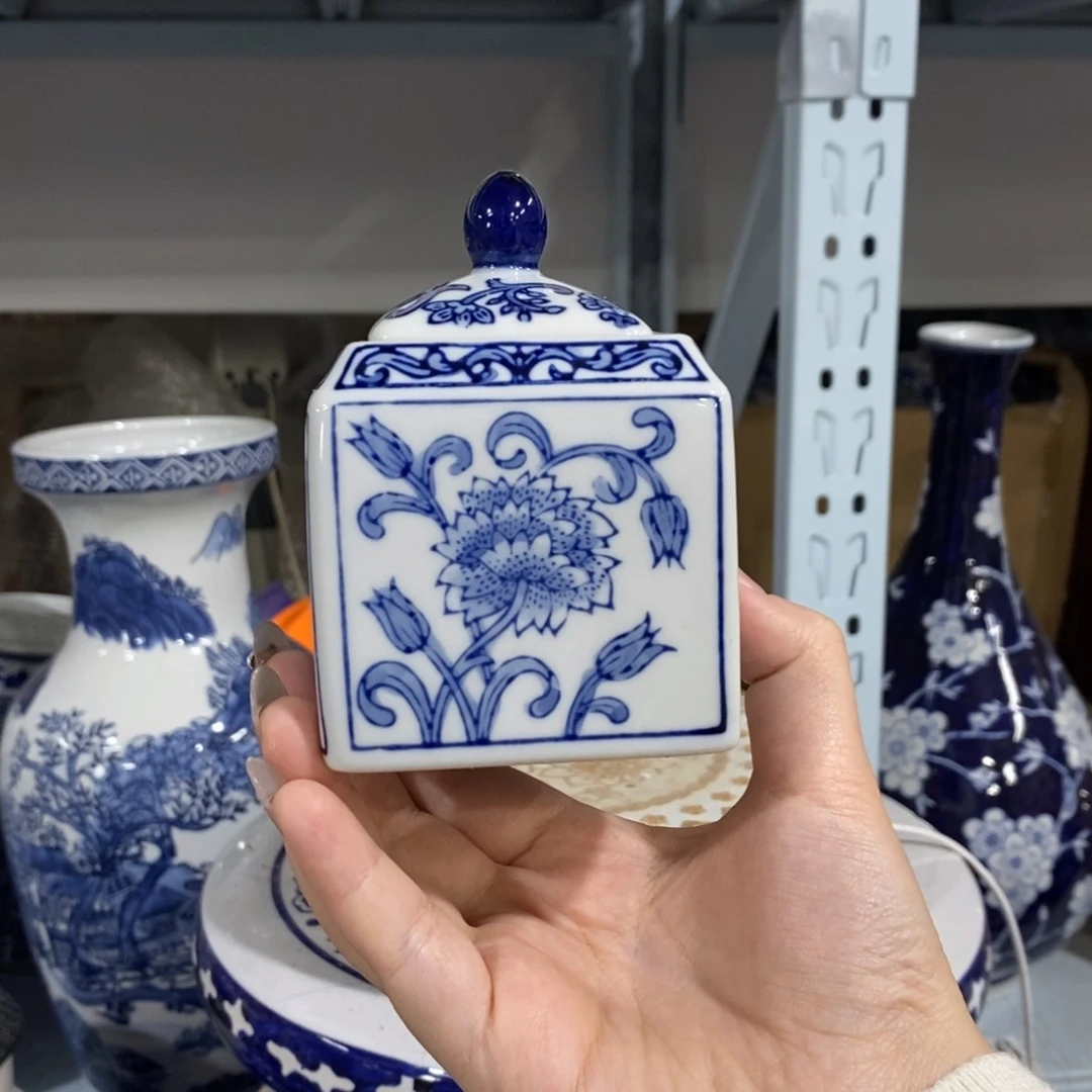 【闪购商品】摆件茶叶罐花瓶摆件