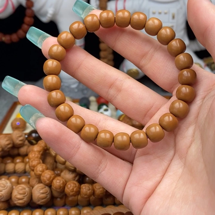 文玩核桃手串练手素串