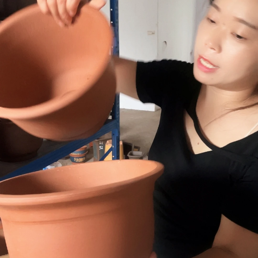 21+21素面小马花盆紫砂花盆