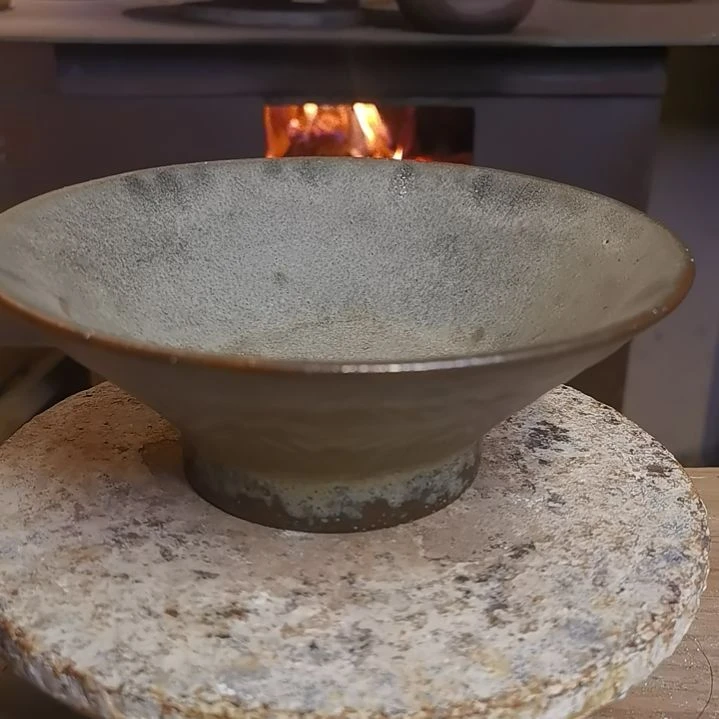 盘手工高温原矿窑变