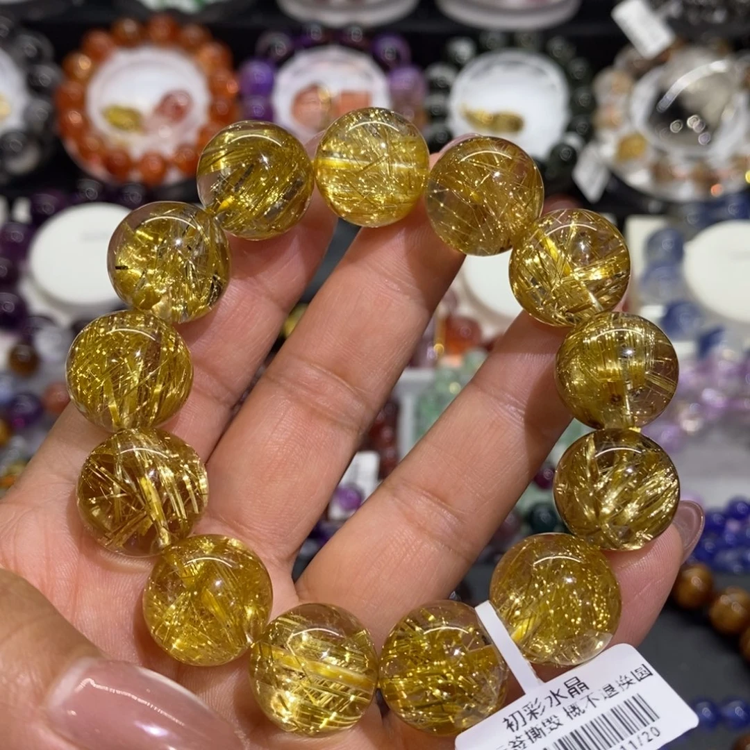 手链未镶嵌水晶老矿钛金16