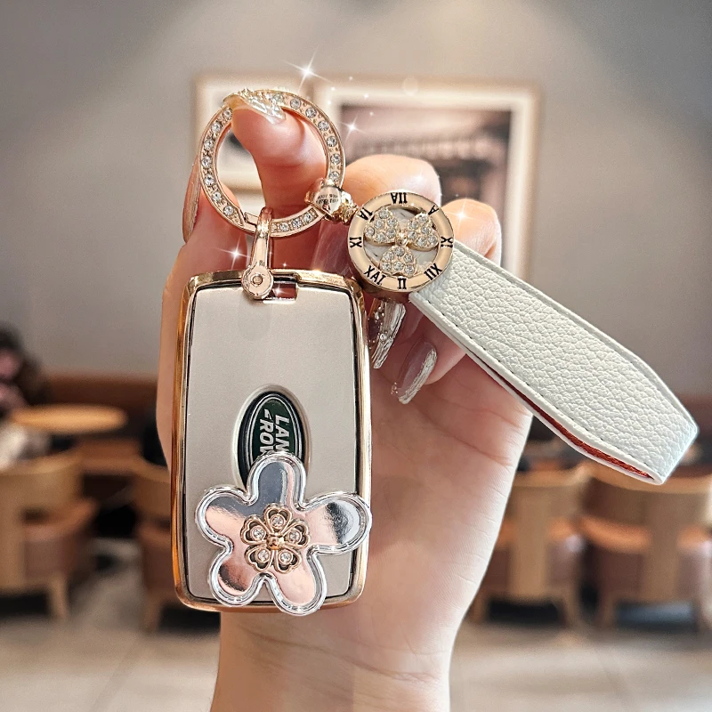 路虎揽胜钥匙套女士专用4发现5运动版极光L卫士110神行者2壳高端