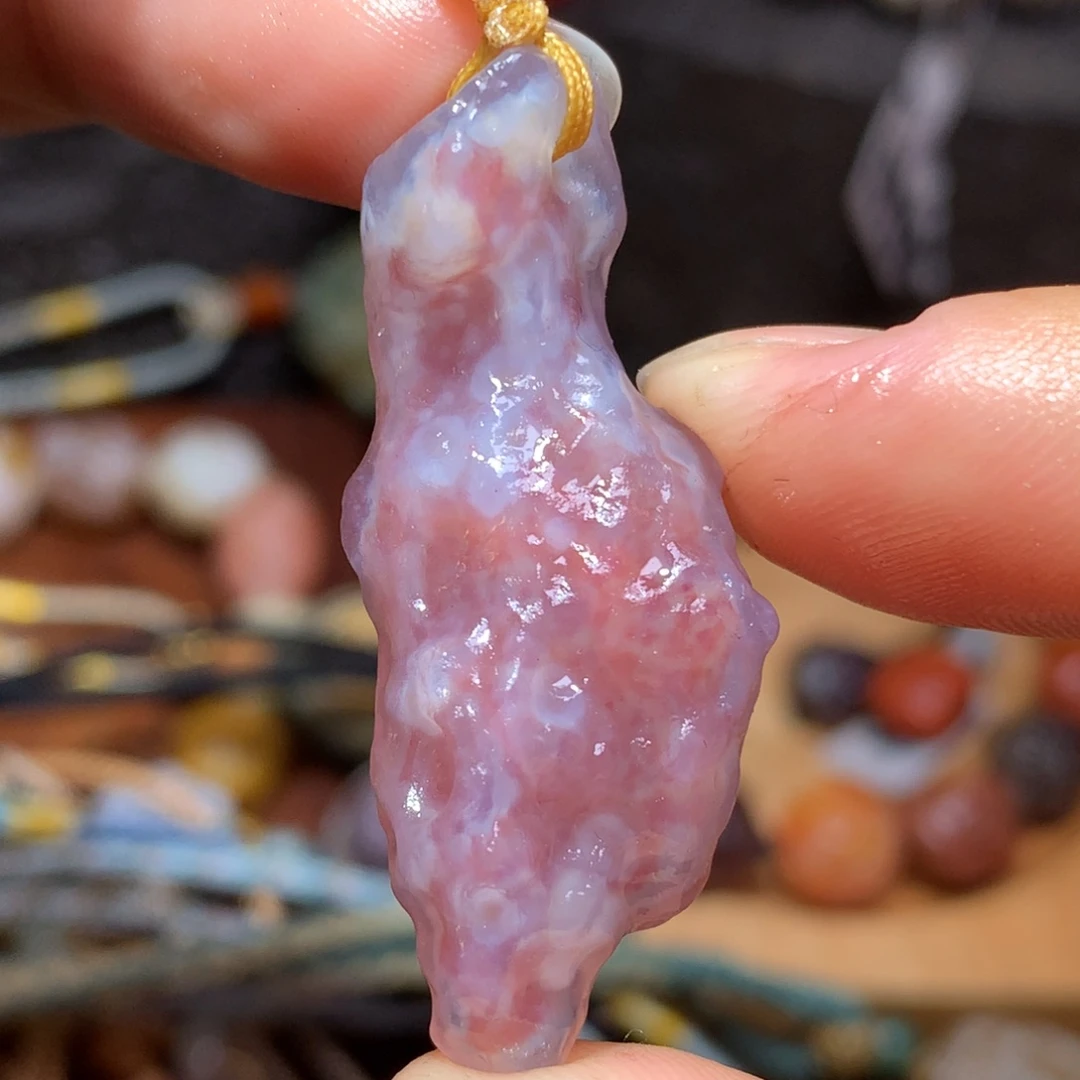 未镶嵌玛瑙/玉髓珠宝半成品