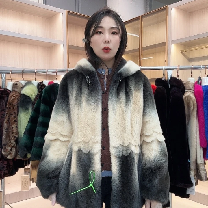 中长款过渡连帽0598