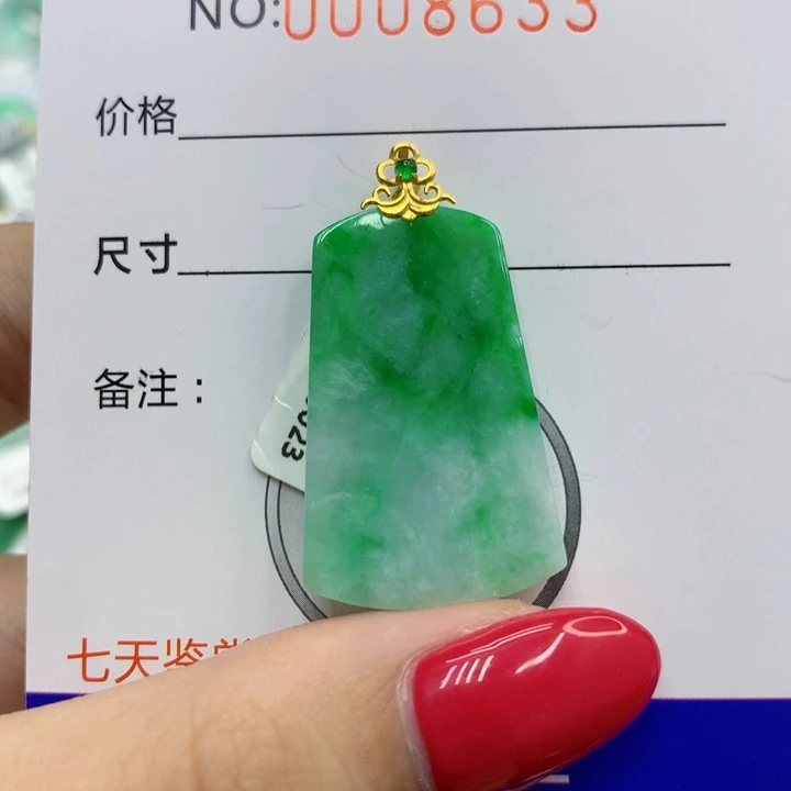 翡翠未镶嵌颈饰8597568