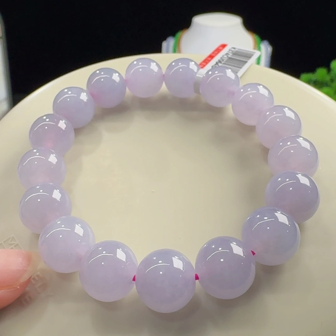 翡翠未镶嵌手链冰粉单圈卡11.8mm