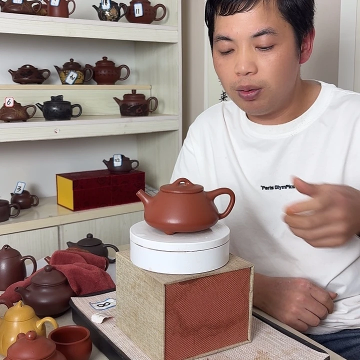 宜兴原矿紫砂茶壶