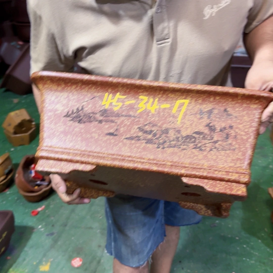 紫砂花盆紫砂花盆