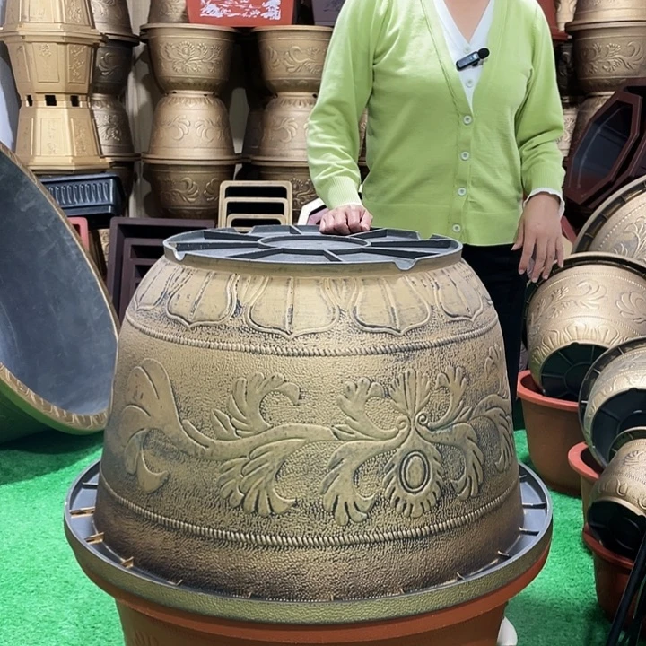 圆盆古铜八零一个