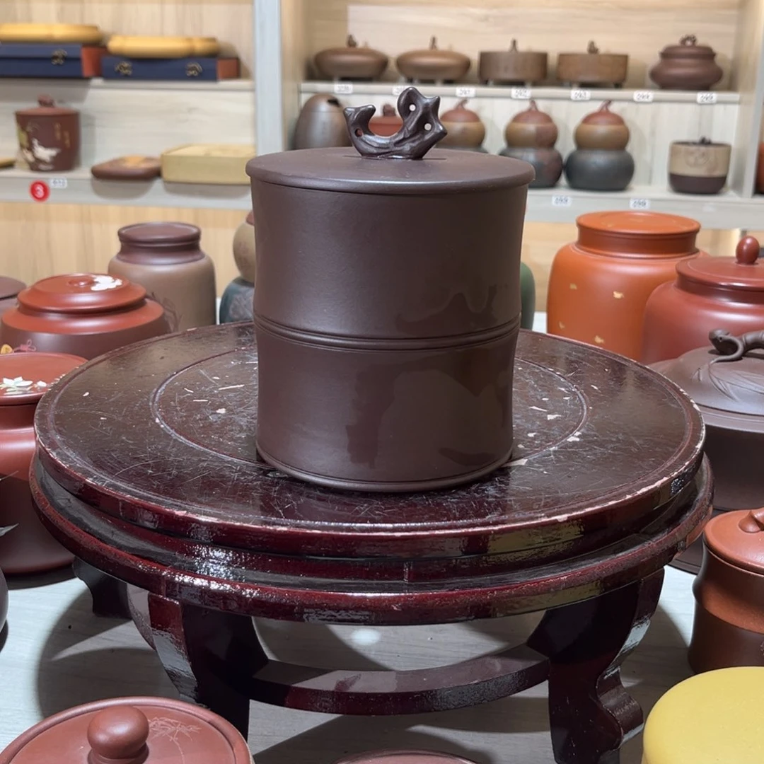 紫砂茶叶罐紫砂等