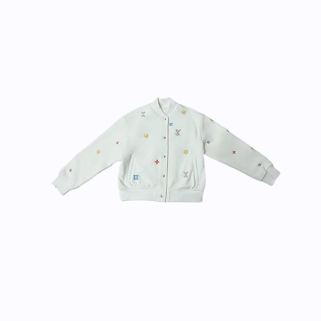 贝贝专属【彩绘3.0】2025秋冬新款棒球服百搭针织长袖外套T196