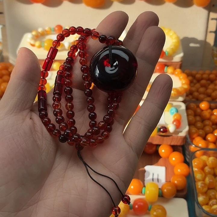 小***子非金属吊坠一套搭配