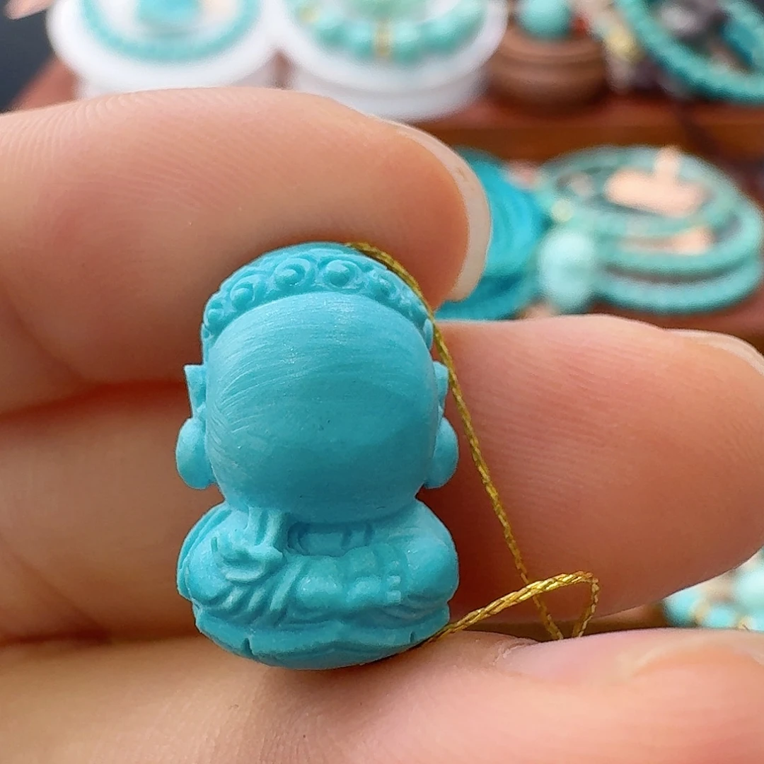 绿松石未镶嵌珠宝半成品