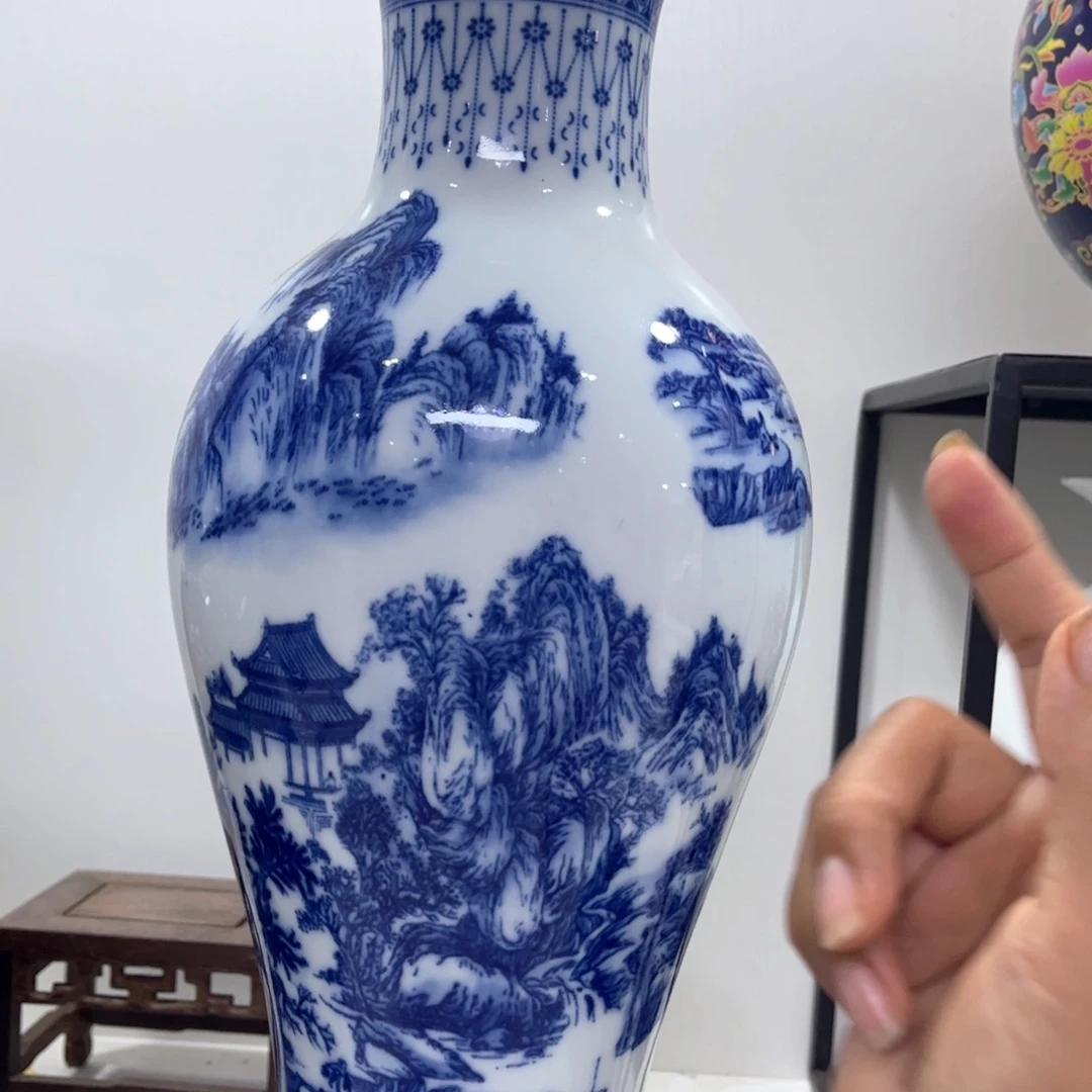 景德镇陶瓷花瓶摆件