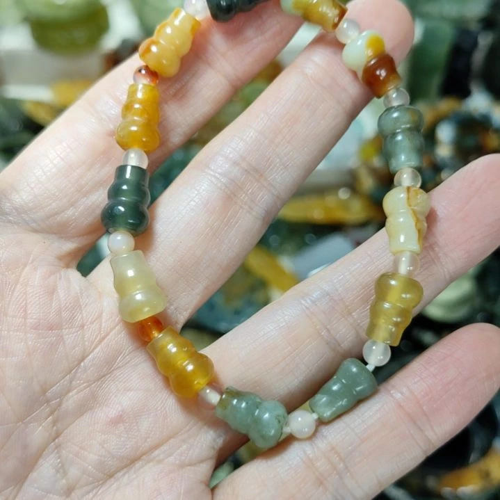 未镶嵌岫玉手串手串