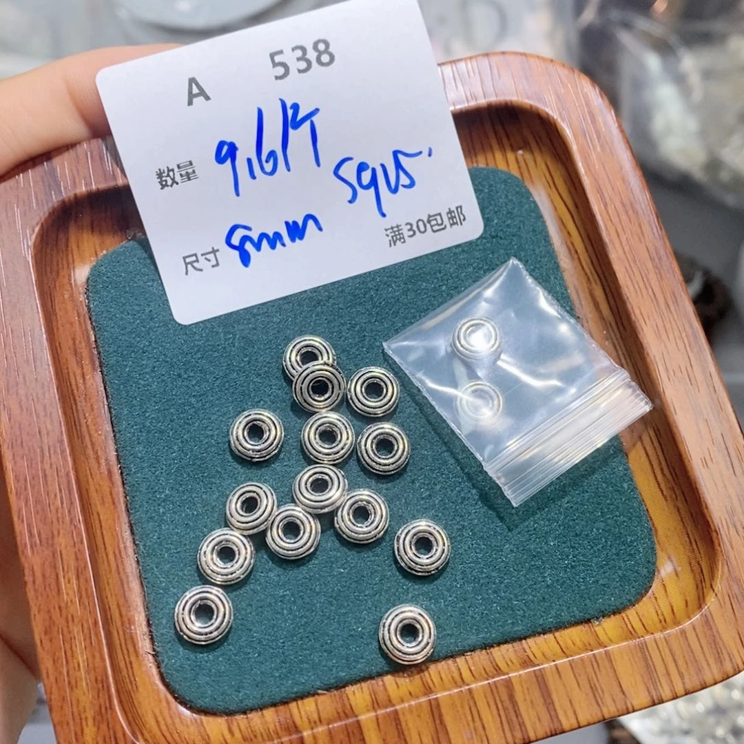 水晶珠宝半成品银S925镶嵌A538