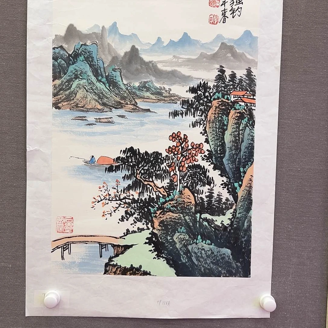 国画画家姜国华精品原作