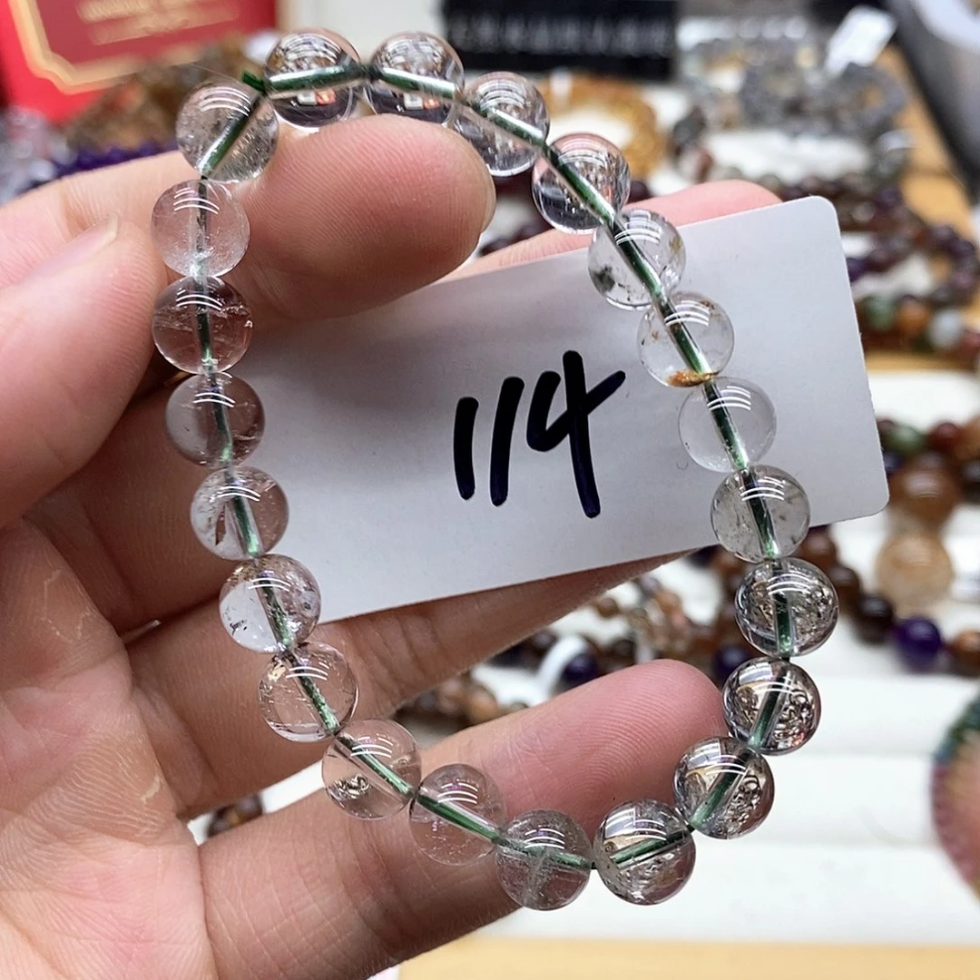 水晶手串未镶嵌天然