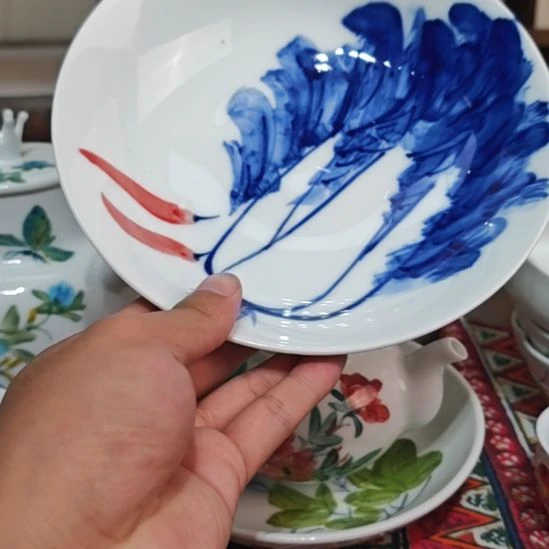 摆件瓷片景德镇高端陶瓷