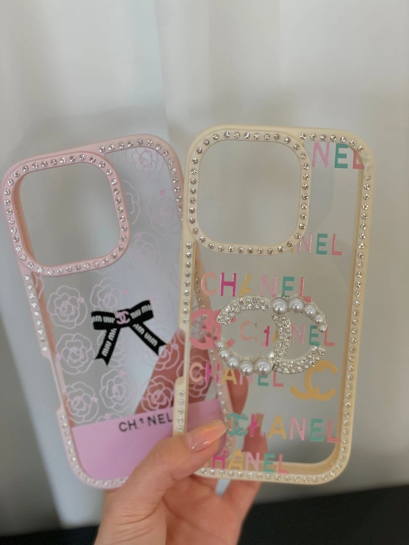 【透色花纹小香风】手机壳适用于苹果16Promax/15/14/13/12/11少女