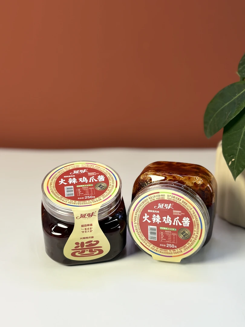 延边风味辣酱火辣鸡爪辣炒海鲜韩式微辣250g