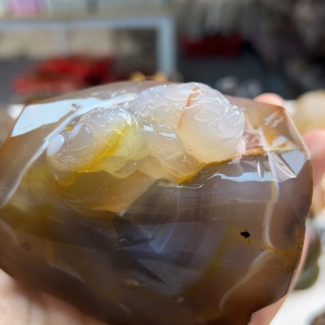 玛瑙/玉髓未镶嵌颈饰
