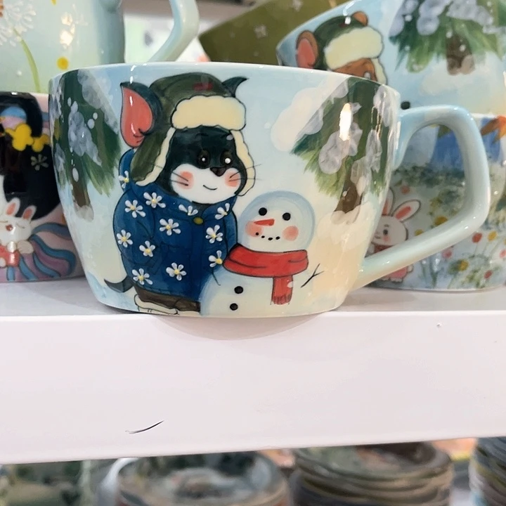 陶景德镇釉下手绘陶瓷