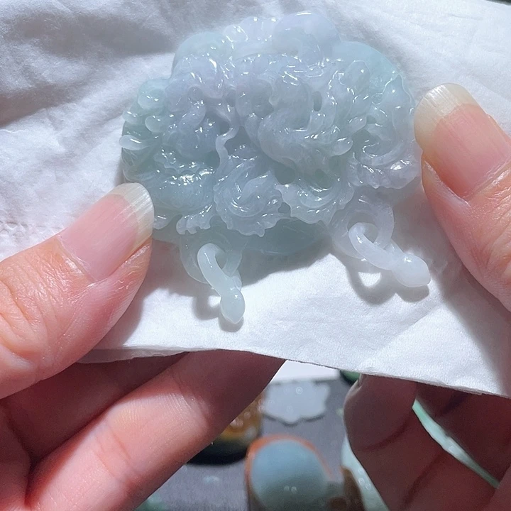 颈饰未镶嵌翡翠天