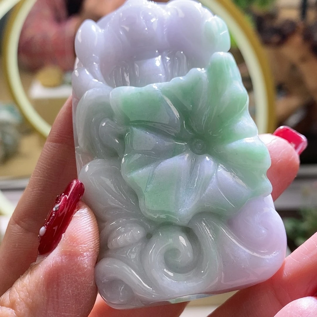 【闪购商品】翡翠颈饰未镶嵌观音