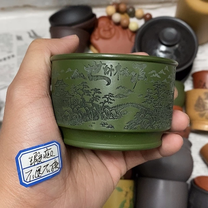 紫砂茶杯瑕疵不退不换