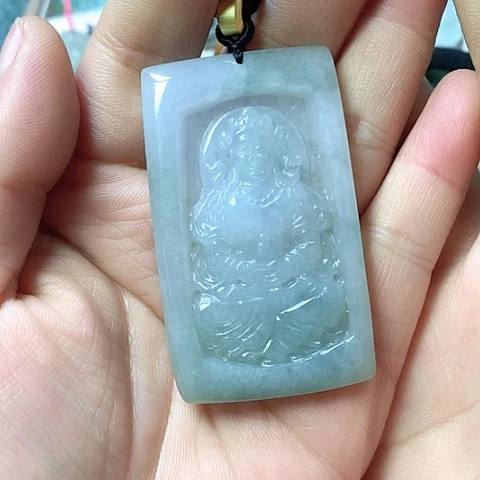 翡翠颈饰未镶嵌天然缅甸翡翠a货