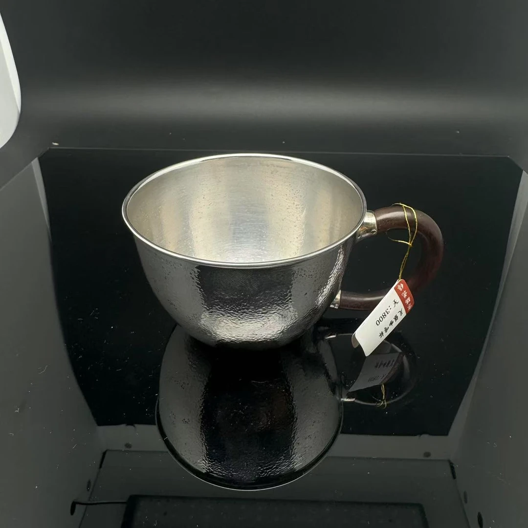 足银银制品 B0115GMD651足银茶杯（小9718）