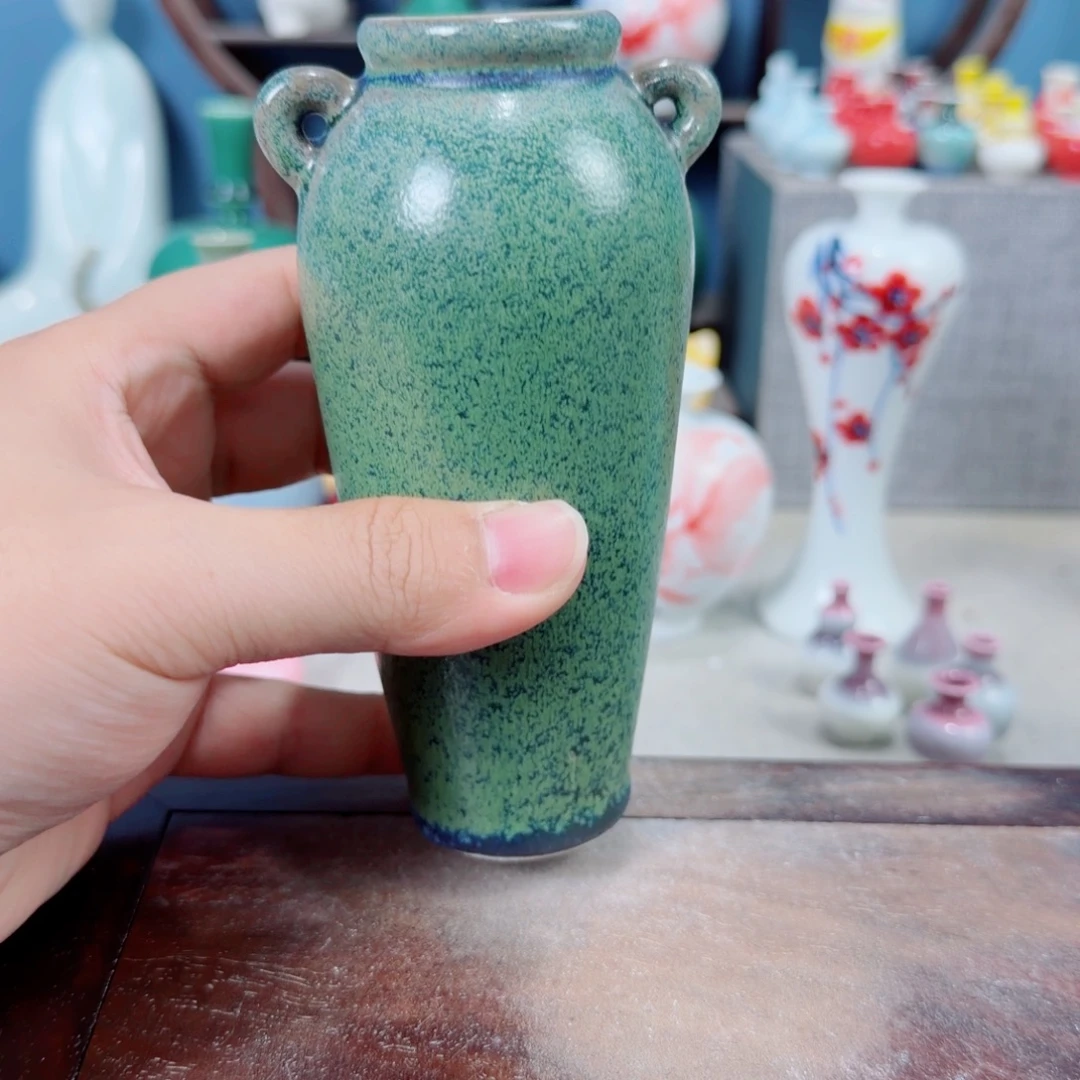 陶瓷手工小花器摆件