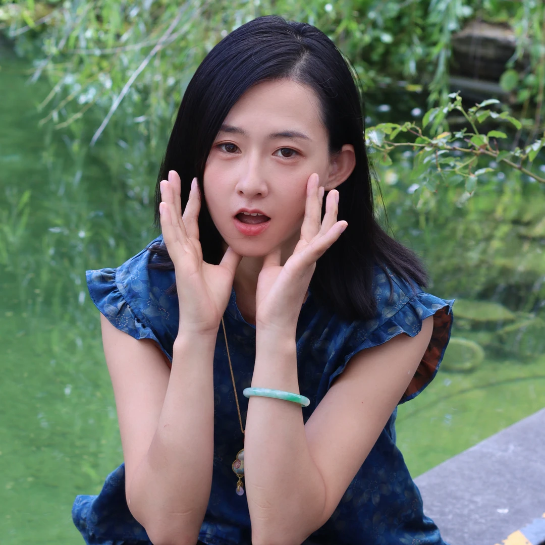 满分桑蚕丝新中式花边领上衣