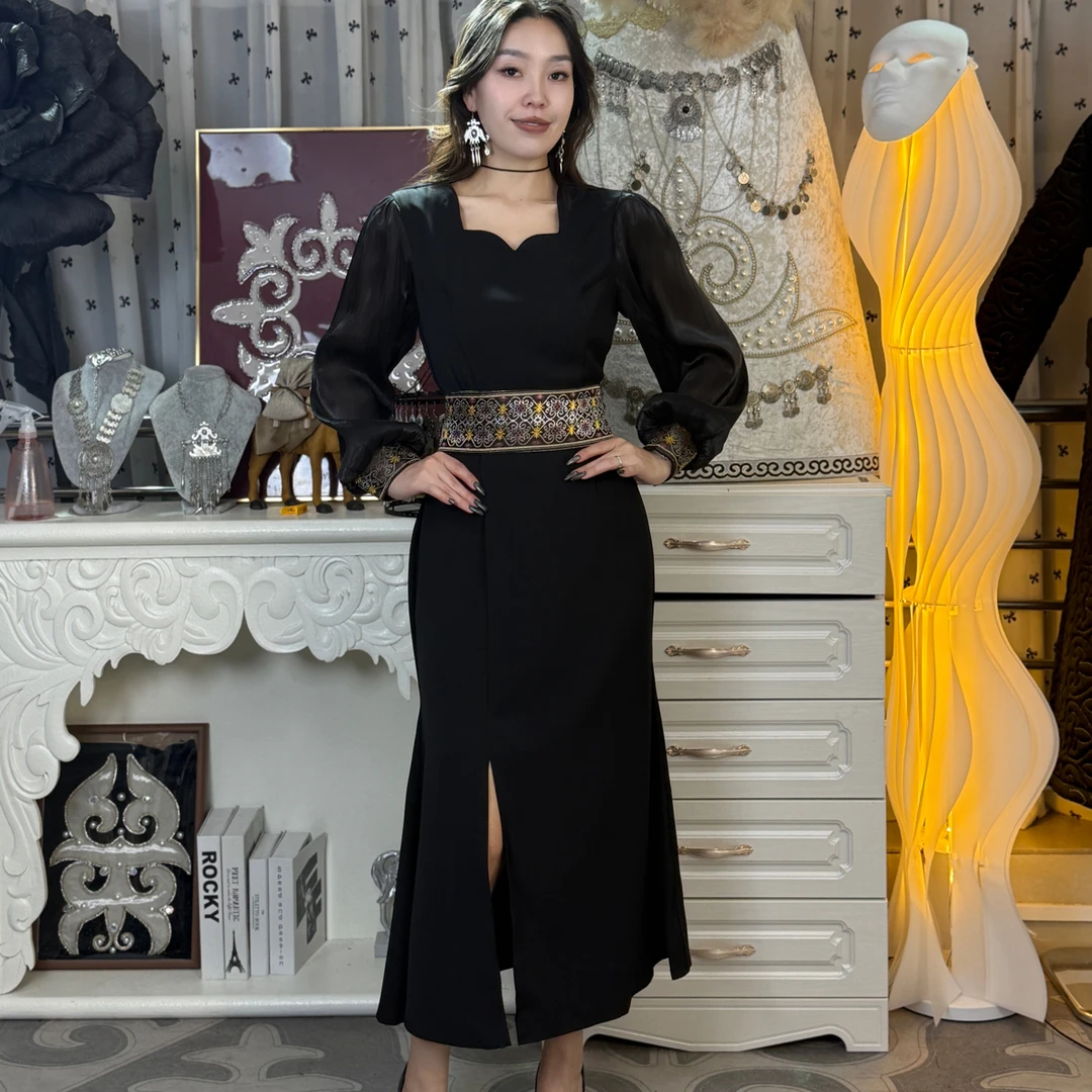 最新款民族风原性感女人味连衣裙