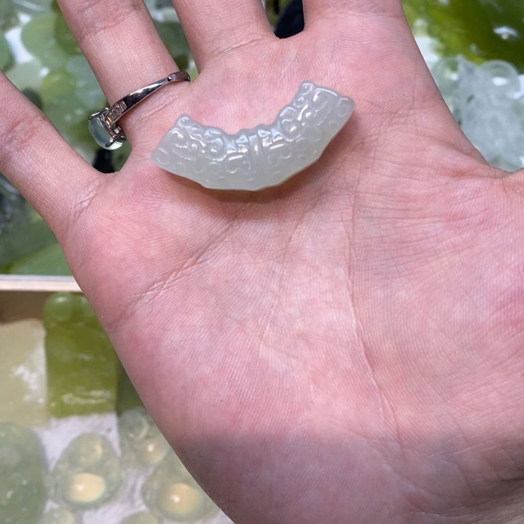 岫玉未镶嵌吊坠(不含链)两单包邮