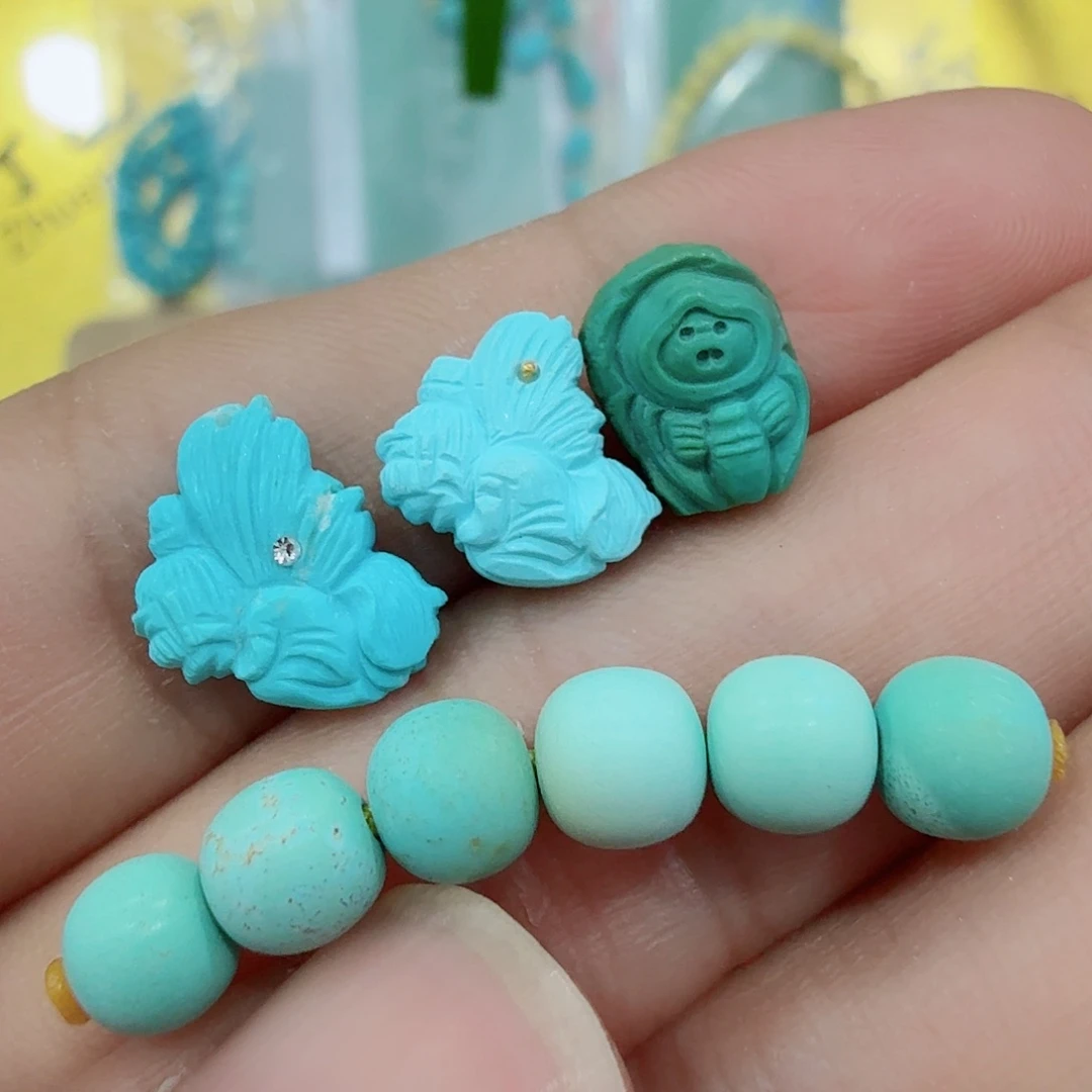 未镶嵌绿松石配饰