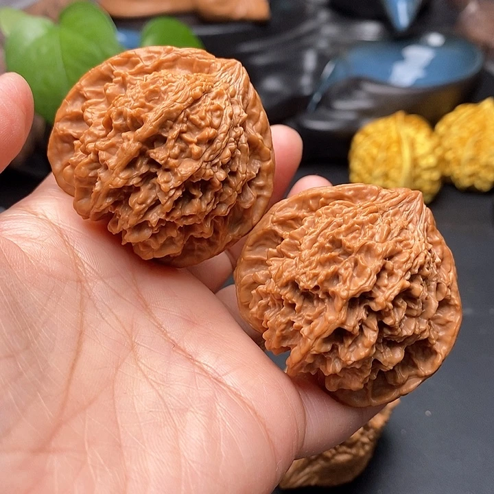 把件文玩核桃百花山46尺