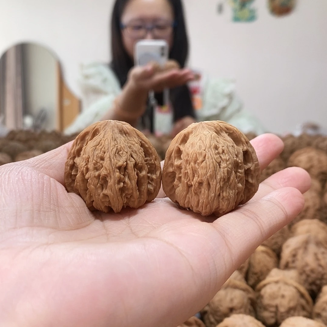 吊坠文玩核桃密纹34+