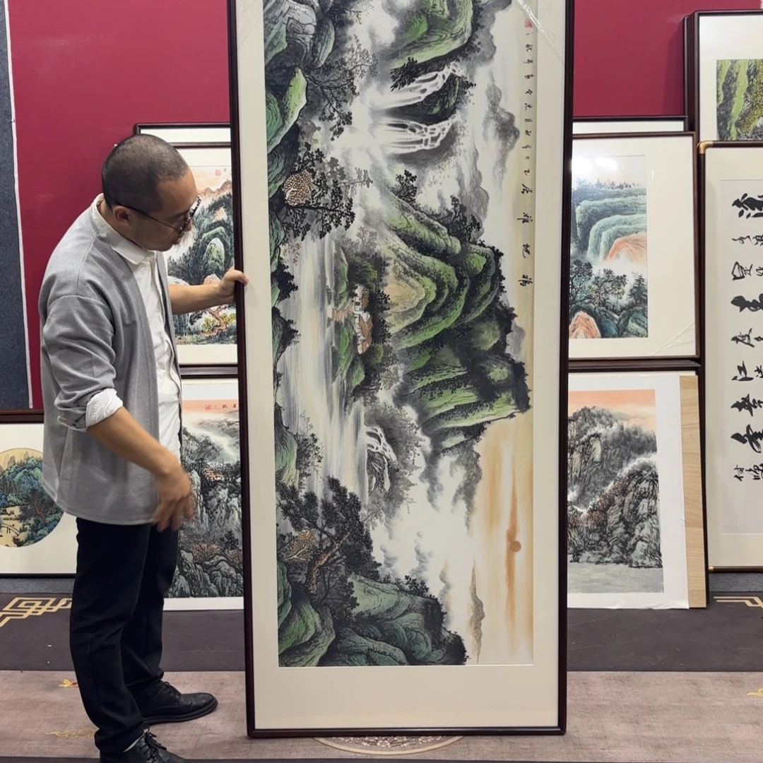 国画手绘作品210/80