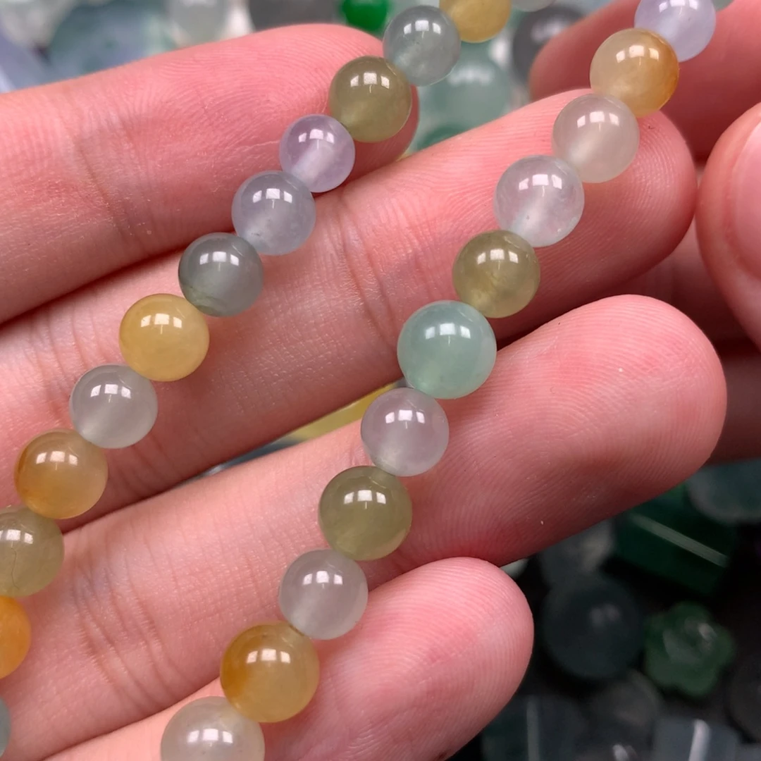 定制翡翠未镶嵌珠子