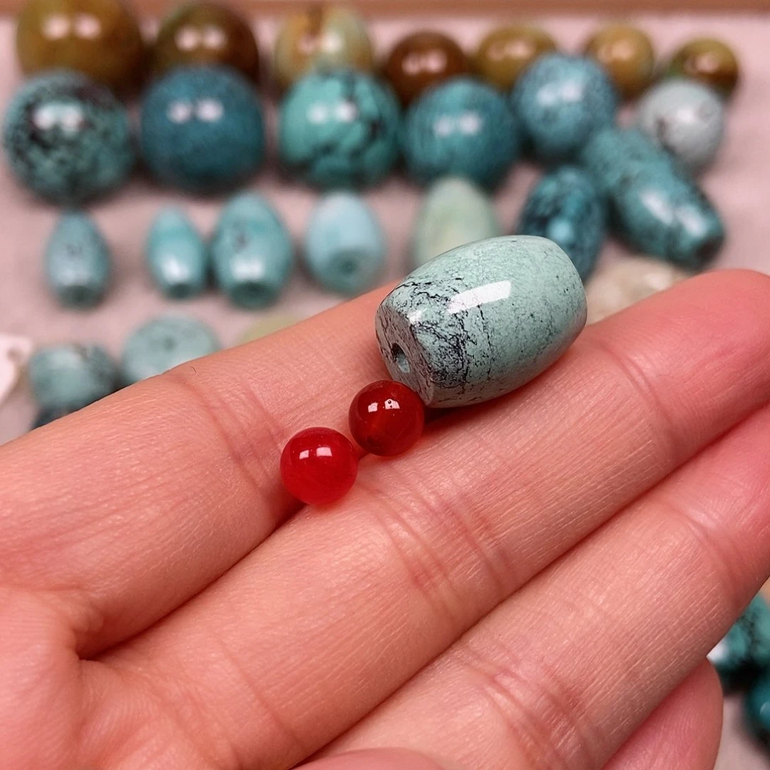 未镶嵌南红玛瑙珠宝半成品开**好