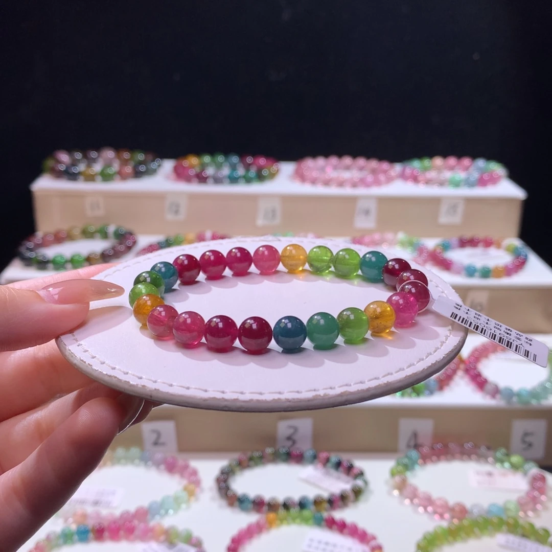 未镶嵌手链碧玺不退换