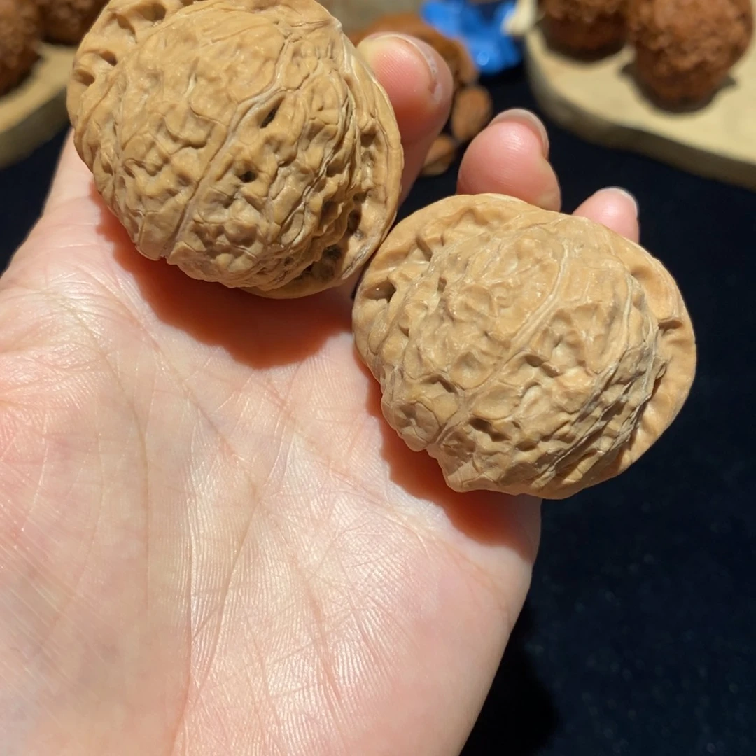 吊坠文玩核桃7号42尺翘肩南瓜墩