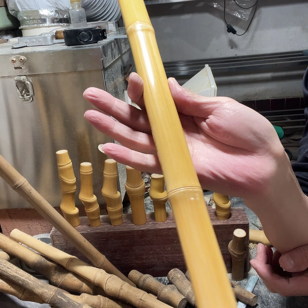 竹木*实心玉竹精品手持
