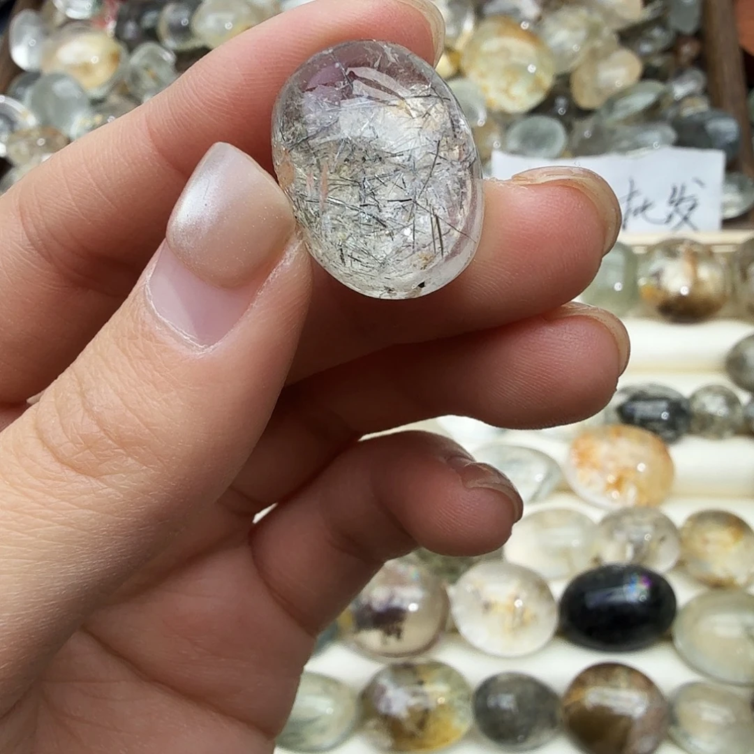 桑***露珠宝半成品未镶嵌水晶