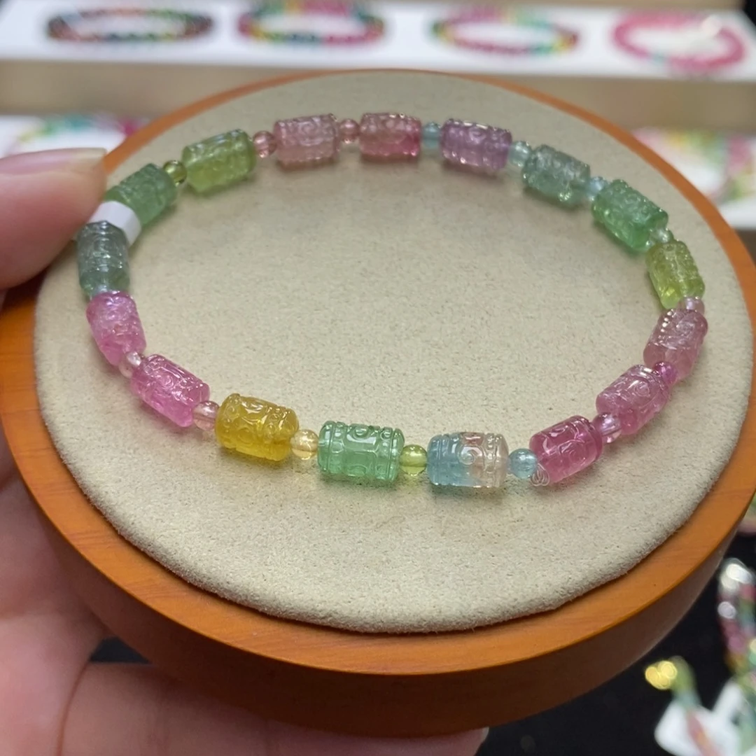 【闪购商品】碧玺手串未镶嵌两天看货期