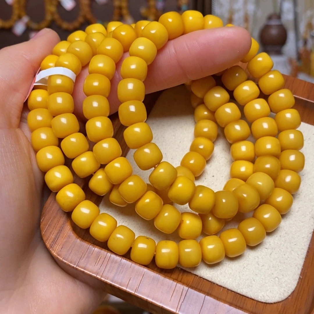【闪购商品】蜜蜡颈饰未镶嵌项链