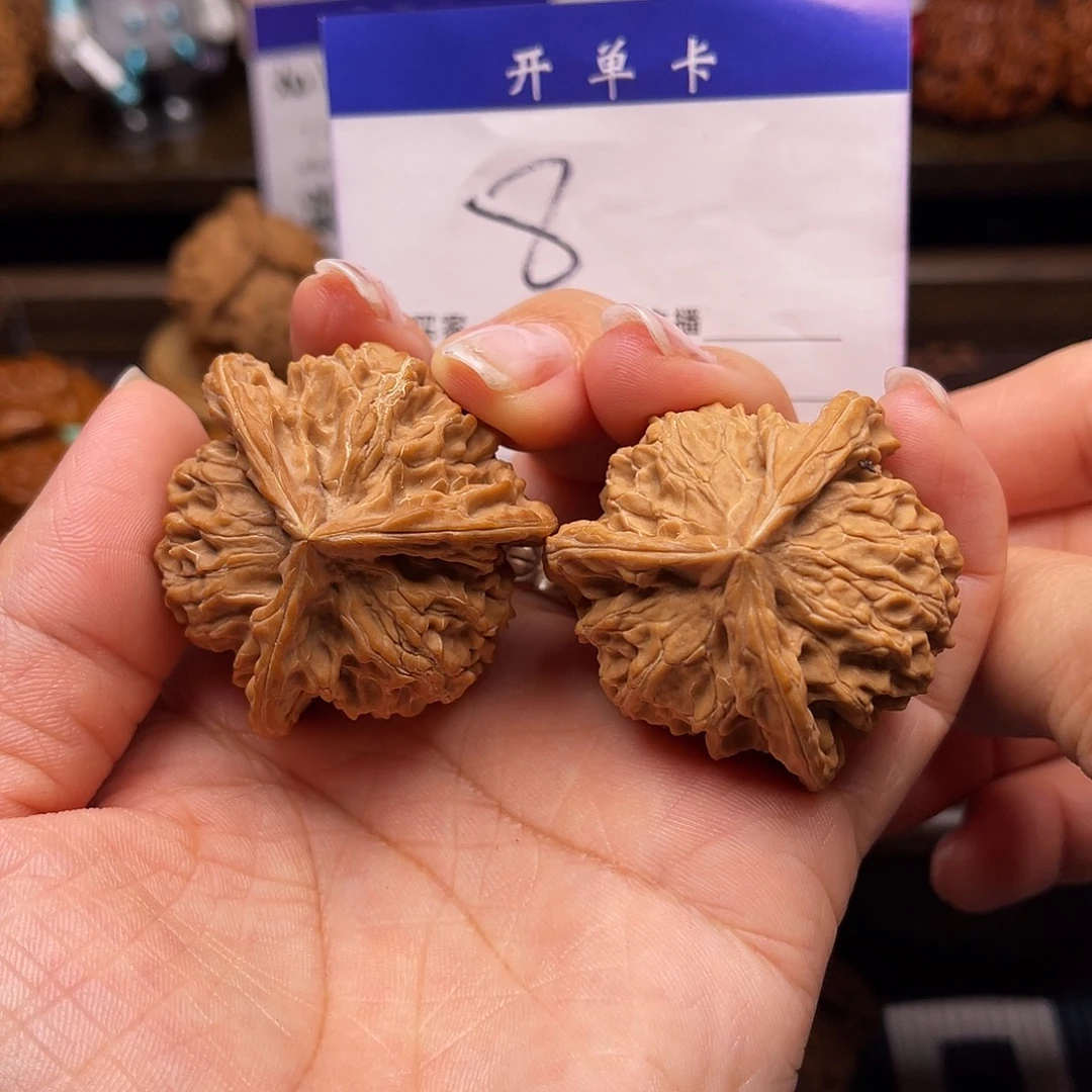 吊坠桃核盘山三棱38