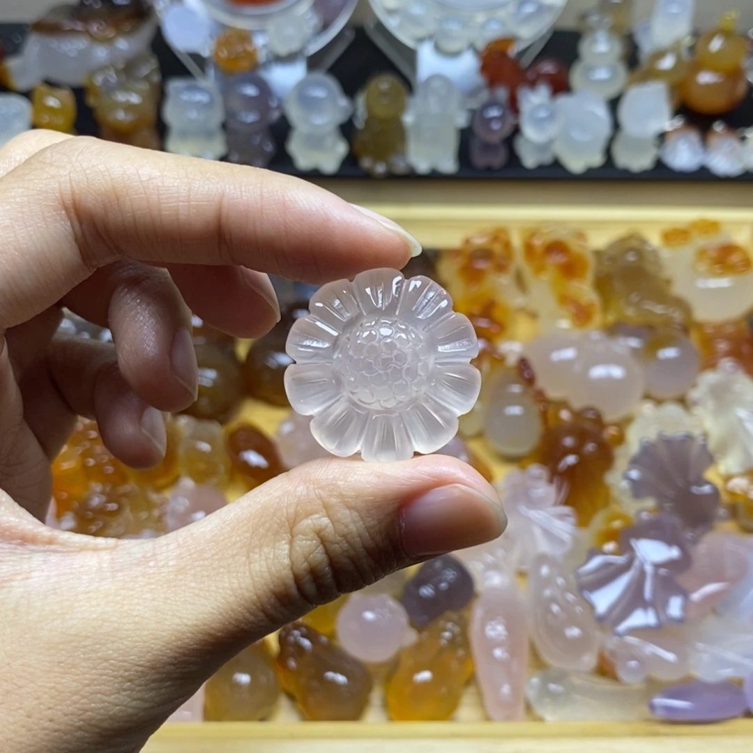 玛瑙/玉髓颈饰未镶嵌蜗***迪